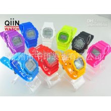 10 Pc Fashion Hotsale Luxury Chirstmas Candy Watch Digital Sport Wri