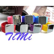 2012 New Jelly Stylish Led Digital Date Mix Color Sport Watch Silico