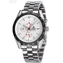 2013 Fashion Man Sports Golf Watch Automatic Watches Stainless Steel