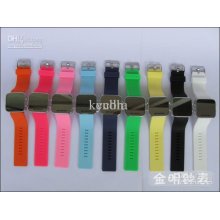 50 Pcs Silicone Jelly Sports Led Digital Unisex Watch 13 Color