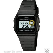 7-year Battery Life Japan Movt Genuine Casio Watch Black Classic F-94wa-8d