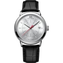 88 Rue Du Rhone Watch, Mens Swiss Double 8 Origin Black Leather Strap