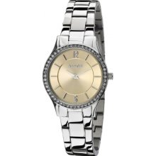 Accurist Lb649i Ladies Silver Tone Watch Rrp Â£75