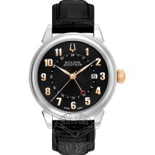 Accutron Gentlemen wrist watches: Gemini Automatic Gmt Black 65b145