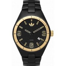 Adidas Cambridge Black And Rose Gold Mens Watch Adh2508