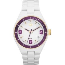 Adidas Mini Cambridge White And Purple Womens Watch ADH2588