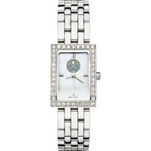 Alluring Ladies Denver Nuggets Watch with Logo in Stainless Steel