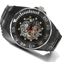 Android Men's Hercules Automatic Skeletonized Dial Ceramic Bracelet Watch