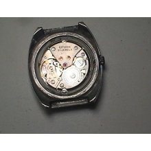 Antique Wristwatch Movement Citizen 1802 For Repair