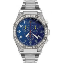 Aqua Master Diamond Watch The AquaMaster Octagon Watches Stainless Steel with Diamonds 2-1W