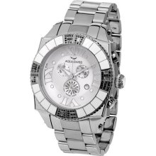 Aquasiss 62XGB004 Swissport Diamond Men's Chronograph Watch Stainless