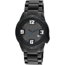 Armitron Mens Gunmetal Stainless Steel Watch