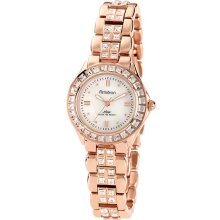 Armitron Now Womens Rose Goldtone Dress Watch