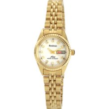 Armitron Women's Swarovski Crystal Accent Gold-Tone Watch