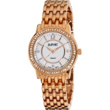 August Steiner Women's Dazzling Diamond Bracelet Watch (Ladies Diamond Watch)