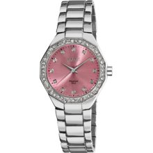 August Steiner Women's Diamond Swiss Quartz Bracelet