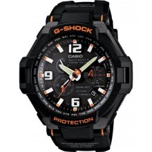 Aviation Casio Men's GW4000-1A G-Shock Black Resin Analog Sport Watch