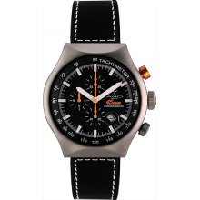 Avio Milano 45 MM SILVER 45 MM Mens Chronograph Quartz Watch