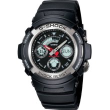 AW-590-1 Casio G-Shock AW590 Ana-Digi Chronograph Sport Watch