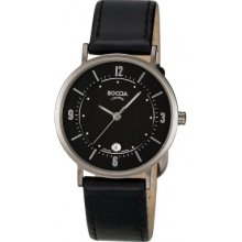 B3154-01 Boccia Ladies Titanium All Black Watch