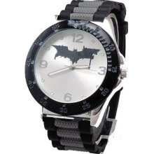 BATMAN The Dark Knight Extra-Large Sport Watch by Accutime - Hard to find!