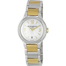 Baume & Mercier Ilea Gold Diamond Ladies Watch 8775