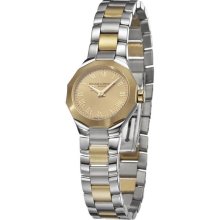 Baume & Mercier Women's 'Riviera' Steel and Gold Quartz Watch