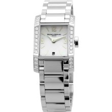 Baume and Mercier Diamant Steel Diamond Ladies Watch 8666