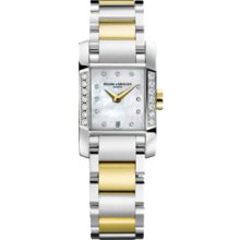 Baume and Mercier Diamond Two-Tone Diamant Ladies Watch 8599