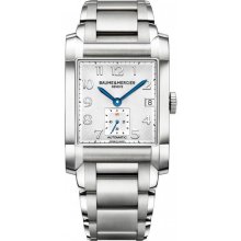 Baume and Mercier Hampton Silver Dial Automatic Mens Watch MOA10047