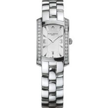 Baume and Mercier Hampton Milleis Diamond Steel Ladies Watch 8513