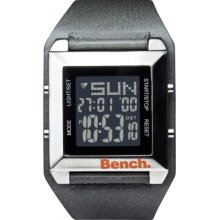 BC0370SLGY Bench Mens LCD Grey Strap Watch