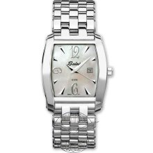Belair Lady Dress wrist watches: Tounneau Case Mop Dial a6920w/b-lit