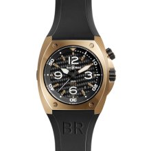 Bell & Ross BR02-92 Automatic 44mm BR02-92 Pink Gold Carbon Fiber