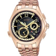 BL9003-85E (BL9002-53E) - Citizen Eco-Drive Perpetual Calendar Minute Repeater Japan Sapphire Gold Tone Watch