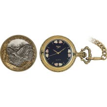 Black Hills Gold Gold Tone Pocket Watch