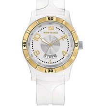 Boss Orange Ladies Round Dial White Strap 1502249 Watch