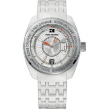 BOSS ORANGE White Resin Mens Watch 1512542