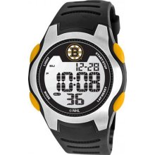 Boston Bruin wrist watch : Boston Bruins Training Camp Watch - Silver/Black