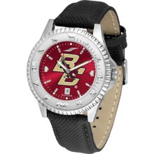 Boston College Eagles Competitor AnoChrome-Poly/Leather Band Watch