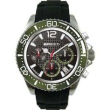 Breed Watches Genaro Men's Watch Primary Color: Green