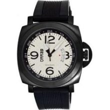 Breed Watches Gunar Men's Watch Primary Color: Black/White