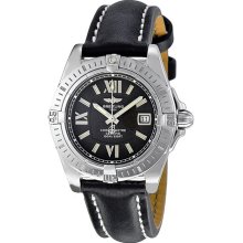 Breitling Cockpit Lady Black Dial Stainless Steel Ladies Watch A7135612-B903BKL