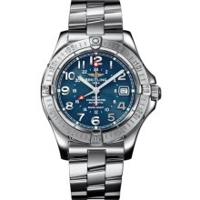 Breitling Men's Aeromarine Colt GMT Watch A3235011/C642