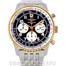 Breitling Navitimer 92 Steel and Gold Automatic Watch D30022