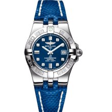 Breitling Women's Galactic Blue Dial Watch A71340L2.C814.163Z