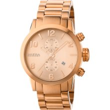 Brera 'Isabella' Round Chronograph Bracelet Watch Rose Gold