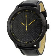 Brooklyn Watch Co. De Kalb Men's Stainless Steel Case Mineral Watch 1950bbb