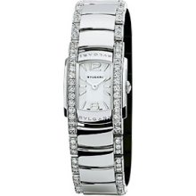 Bulgari Assioma D 31mm White Gold Diamond Watch AAW31WGD1GD1