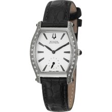 Bulova Accutron Women's 'Saleya' Stainless Steel Swiss Quartz Watch